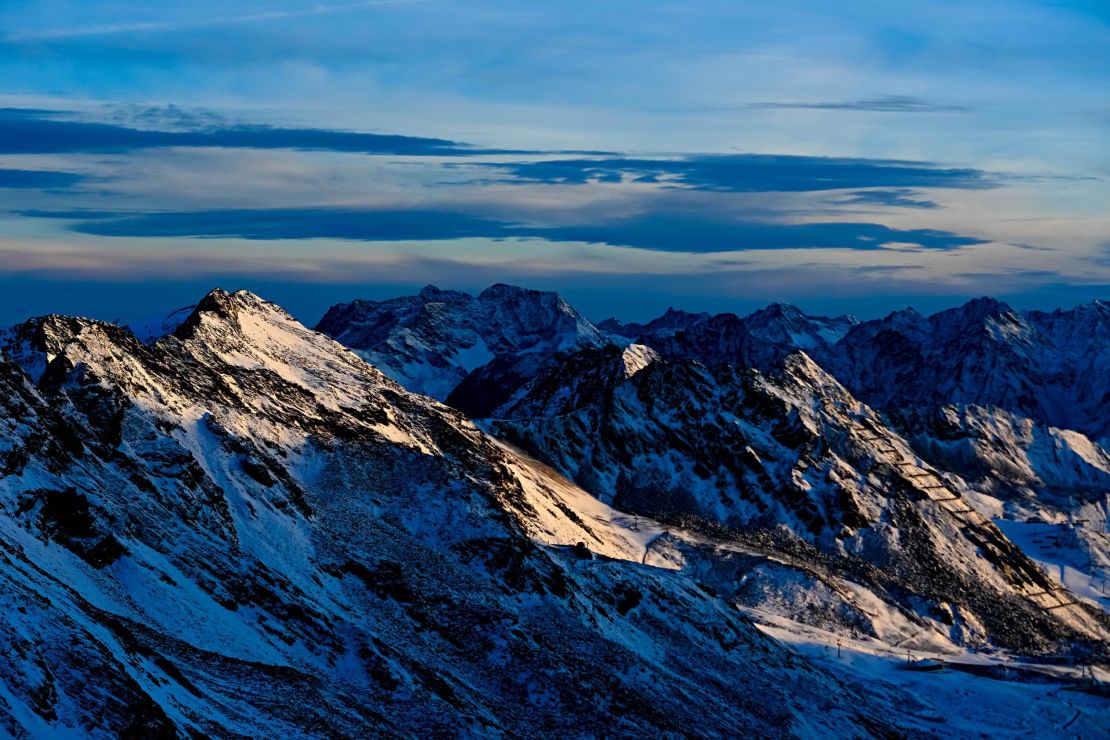 A general view during the FIS Alpine Ski World Cup Women's Giant Slalom in Soelden