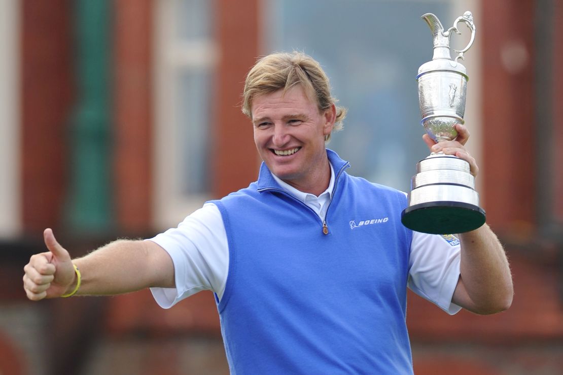 Els won his second Claret Jug in 2012, ending a 10-year wait.
