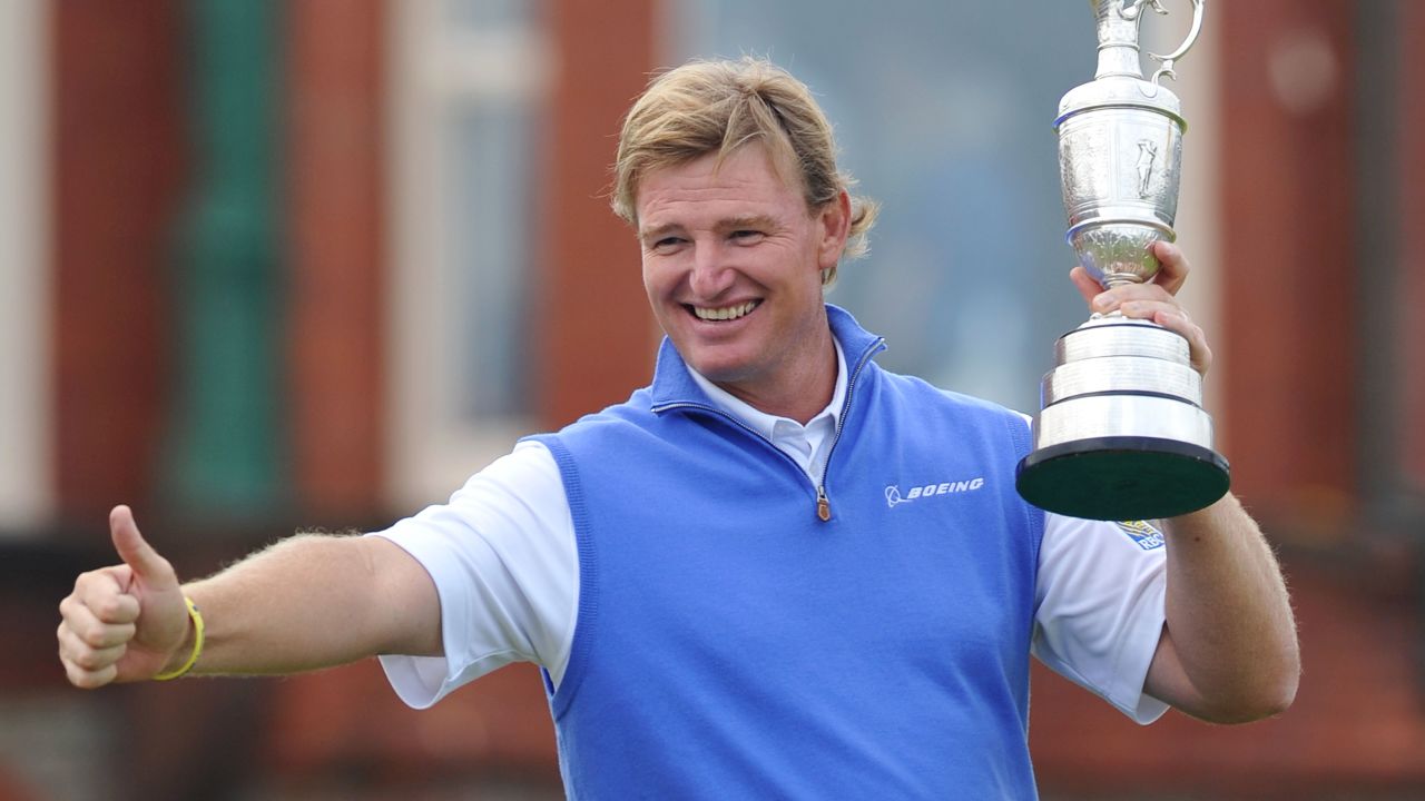 Els won his second Claret Jug in 2012, ending a 10-year wait.