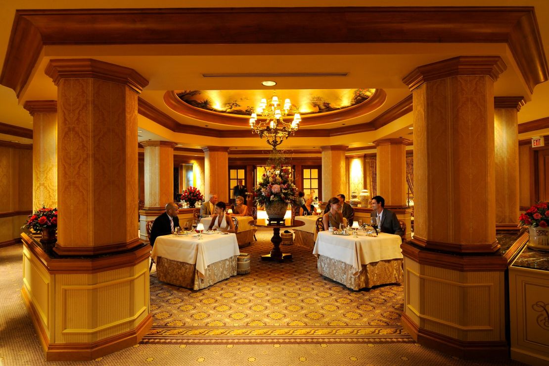 Victoria & Albert restaurant at the Grand Floridian offers an exclusive chef's tasting menu.