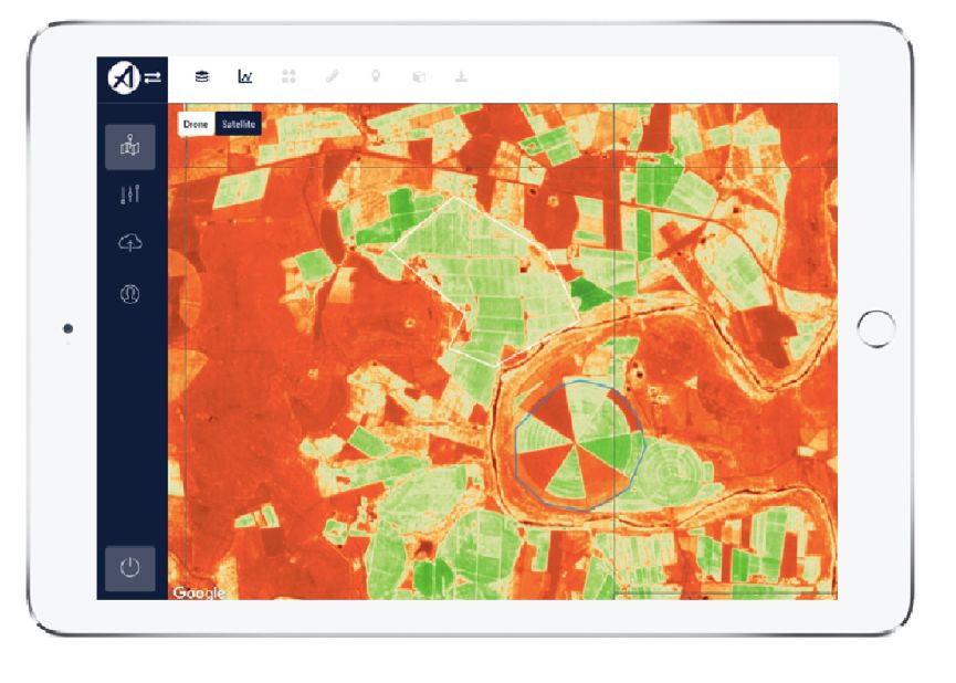 The South Africa based <a href="https://aerobotics.co/" target="_blank" target="_blank">drone software company</a> aims to help farmers optimize their output using artificial intelligence. They have created a data-analytics platform, Aeroview, which combines satellite, drone and artificial intelligence technology to improve agricultural practices. 