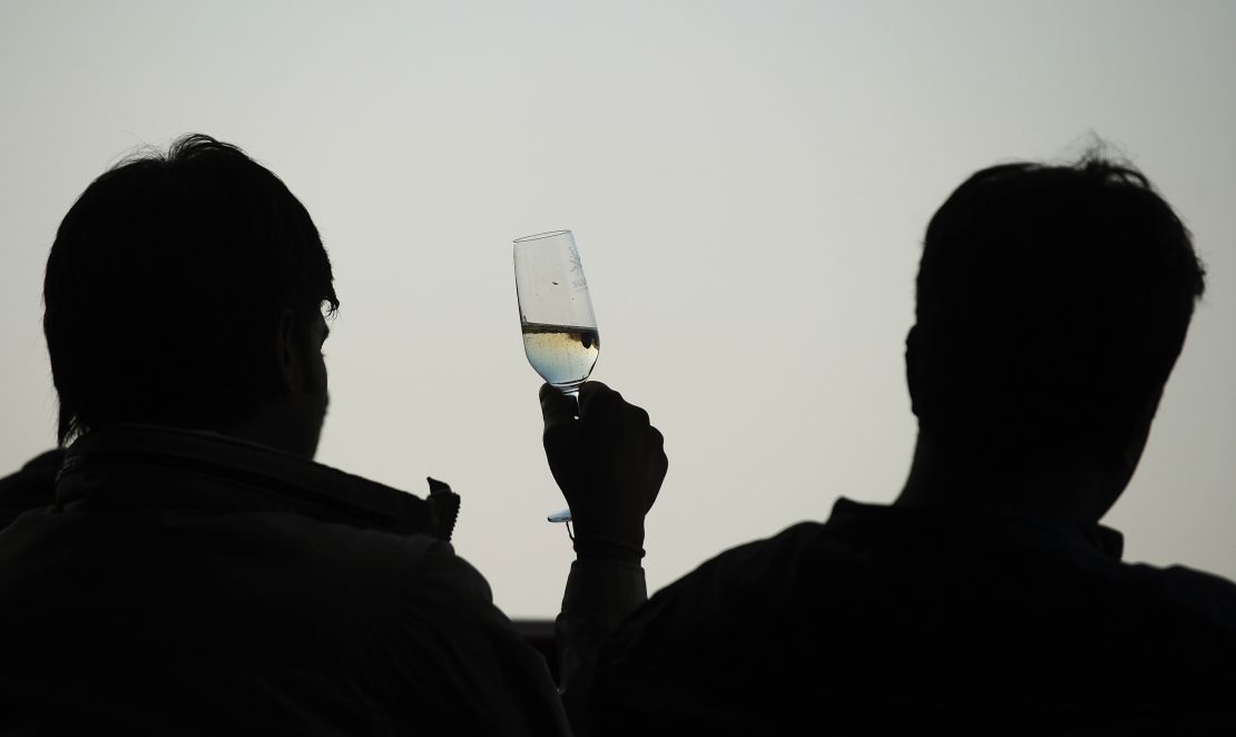 Wine's picking up the pace in India.