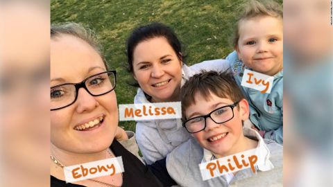 ebony melissa family photo labeled