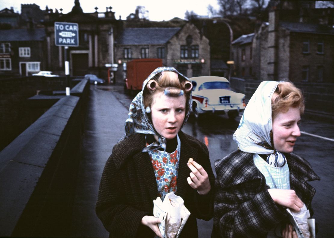 "Curlers and Chips" (1965) by John Bulmer for Sunday Times Magazine