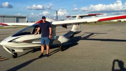 A photo of Roy Halladay and his A5 airplane that he posted to Twitter. "I have dreamed of owning a A5 since I retired. Real life is better then my dreams."