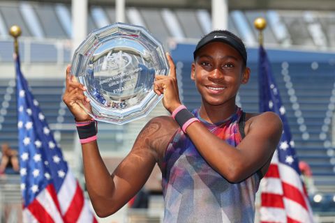 Gauff is subject to the sport's "age eligibility rule," which forms part of the player development program on the women's WTA Tour, limits the number of tournaments teenagers can play, to prevent early age burn-out.