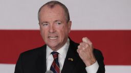 PARAMUS, NJ - OCTOBER 24: Democratic candidate Phil Murphy, who is running for the governor of New Jersey speaks to attendees during a rally on October 24, 2017 in Paramus, New Jersey. The gubernatorial election of 2017 will take place on November 7, where Democratic candidate Phil Murphy and Republican Lt. Gov. Kim Guadagno lead the polls in the race to succeed Chris Christie as New Jersey's governor. (Photo by Eduardo Munoz Alvarez/Getty Images)
