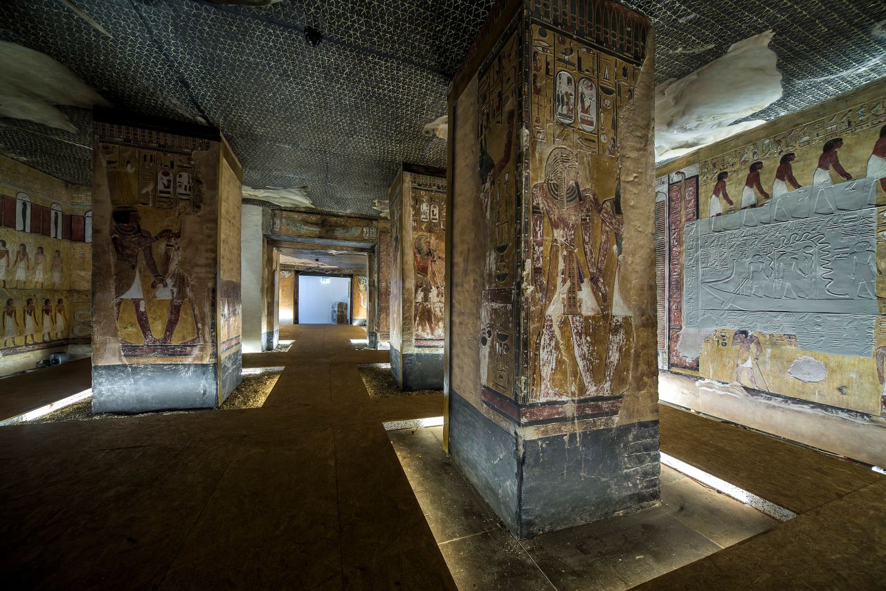 Factum Arte is displaying copies of two chambers in the tomb of Pharaoh Seti I at Antikenmuseum Basel in Switzerland.