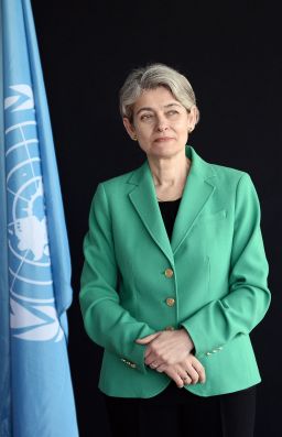 UNESCO director-general Irina Bokova.