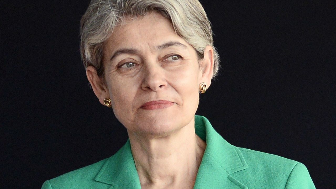 UNESCO director-general Irina Bokova.