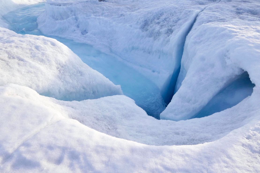 A new study shows that Greenland's ice sheet is melting at an "unprecedented" rate.