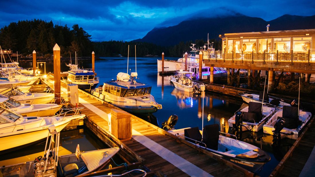 <strong>Tofino Resort + Marina, British Columbia, Canada: </strong>The resort is located right on the marina and boasts 62 guestrooms with oversized balconies.