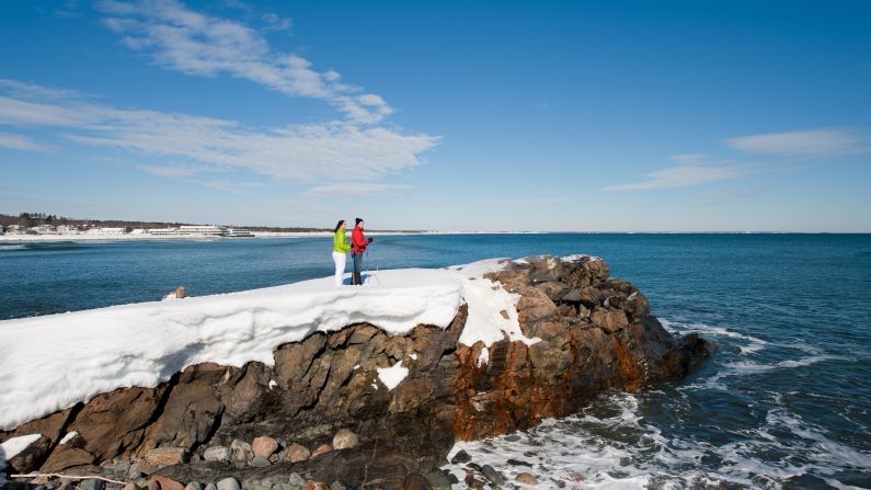 <strong>Cliff House, Ogunquit, Maine: </strong>Summer or winter, guests flock to the venerable Cliff House.