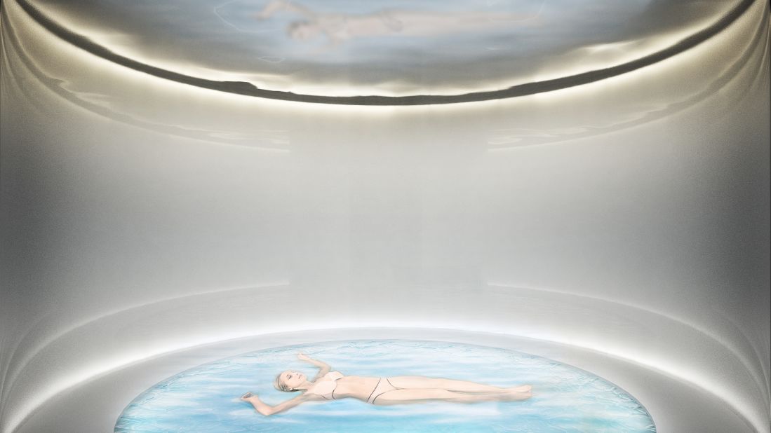 <strong>Fog and steam:</strong> The spa experience is designed to mimic the journey in the Icelandic saga of Bárður Snæfellsás. In the tale, every time Bárðar experiences an emotional change, fog appears -- in the new spa, steam is a recurring motif.