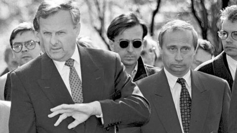 Sobchak's father, Anatoly, then mayor of St. Petersburg, mentored Vladimir Putin.