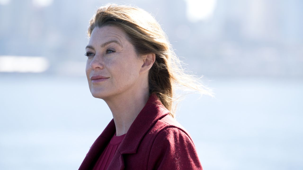 Ellen Pompeo as Dr. Meredith Grey in the 300th episode of "Grey's Anatomy."