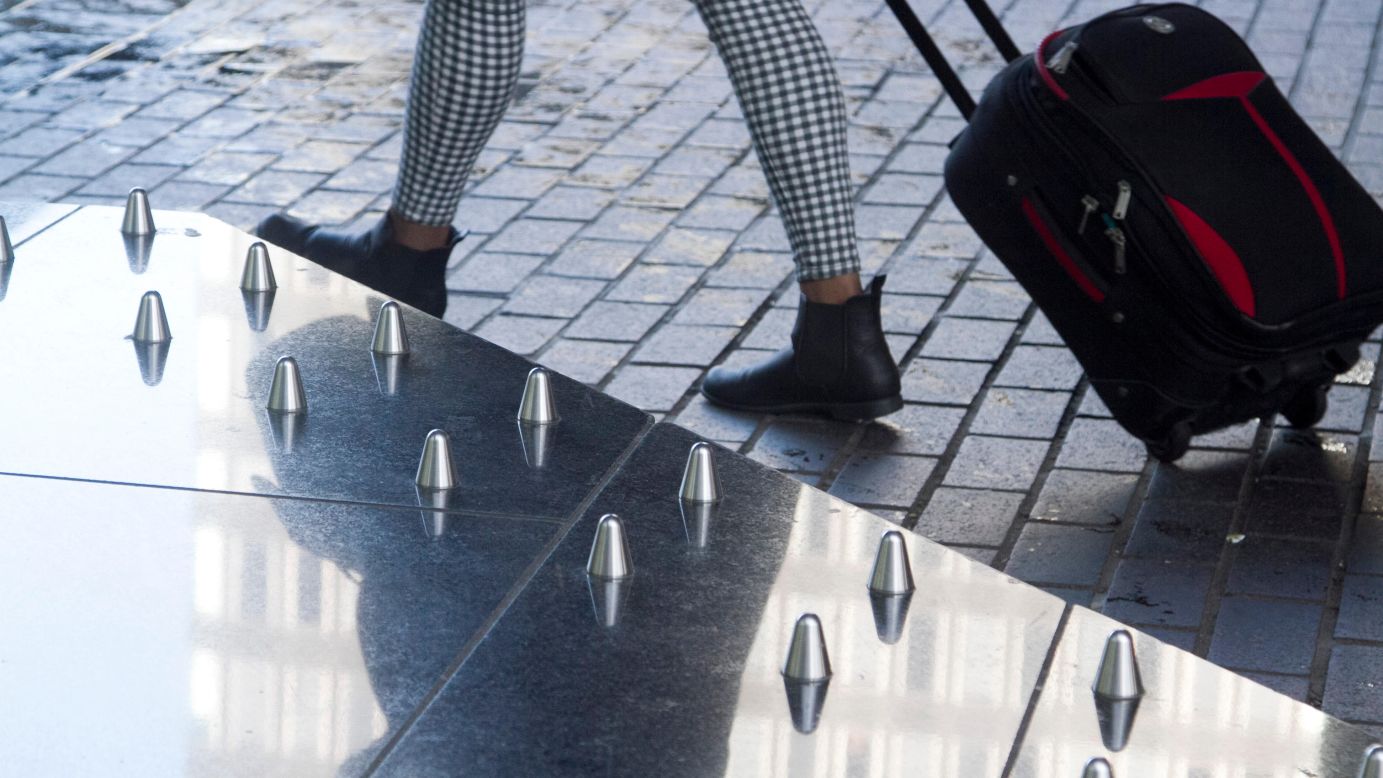 Hostile architecture is a form of urban design that aims to prevent people from lingering in public spaces. The anti-homeless spikes here, for example, were installed to deter beggars and those sleeping rough.