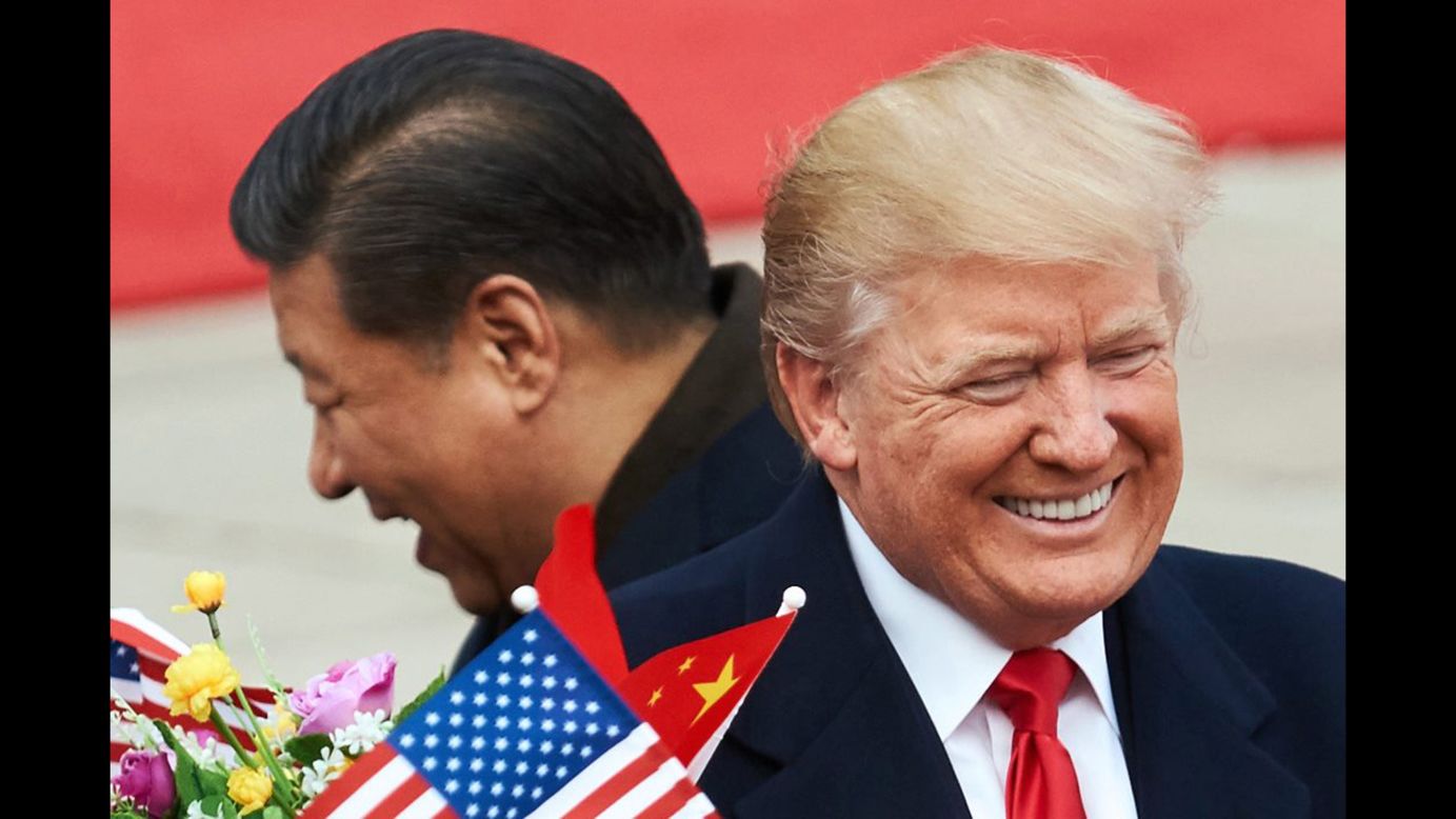 Chinese President Xi Jinping and US President Donald Trump meet in Beijing on Thursday, November 9. The two <a href="http://www.cnn.com/2017/11/08/politics/donald-trump-xi-jinping-statement/index.html" target="_blank">huddled for hours</a> inside the Great Hall of the People, situated on the western edge of Tiananmen Square. China is the third stop on <a href="http://www.cnn.com/interactive/2017/11/politics/trump-asia-tour-cnnphotos/" target="_blank">Trump's Asia tour.</a>