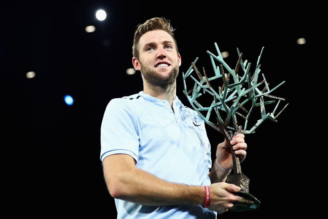 Jack Sock is first American to win in Paris since Andre Agassi in 1999 (Photo by Dean Mouhtaropoulos/Getty Images)