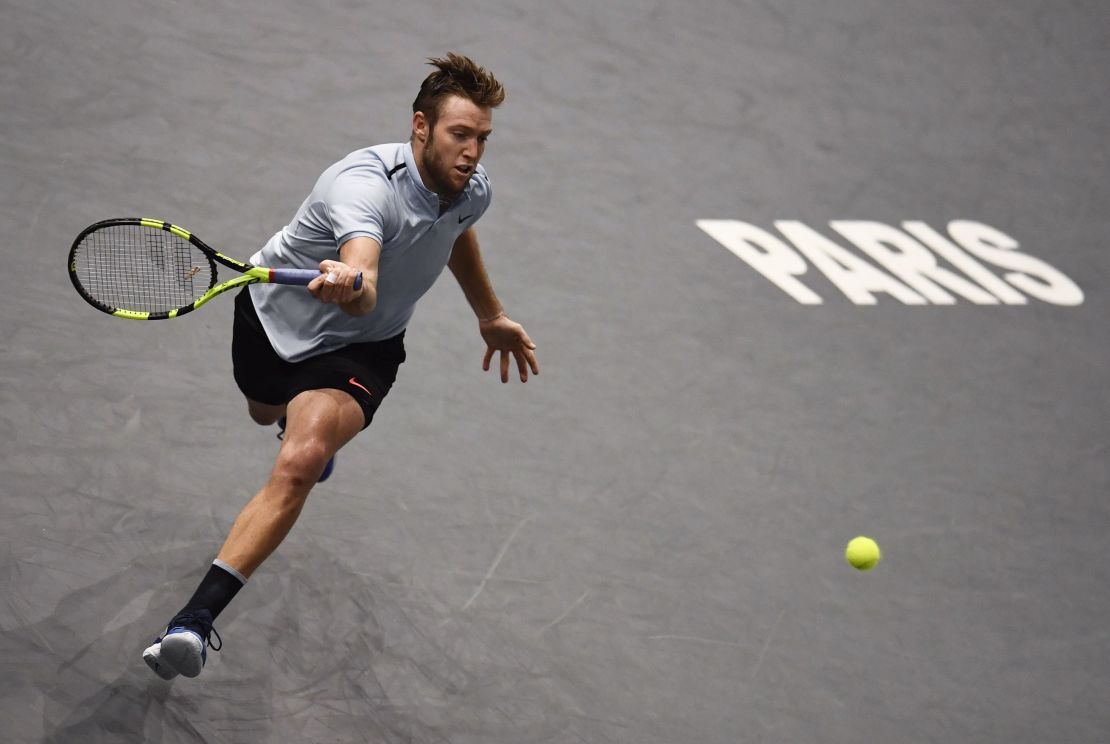 Jack Sock's performance in Paris earned him a shot at the World Tour Finals (Photo by Christophe Simon/Getty Images)