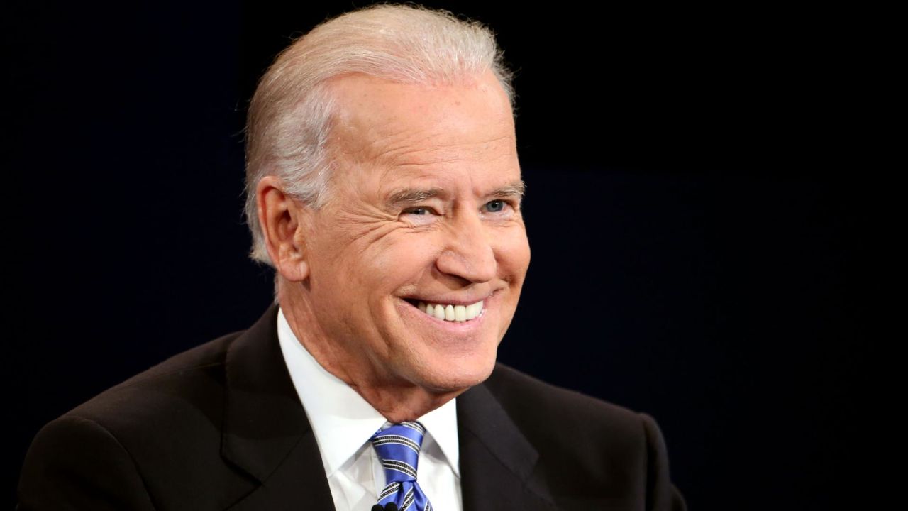 DANVILLE, KY - OCTOBER 11:  U.S. Vice President Joe Biden smiles during the vice presidential debate at Centre College October 11, 2012 in Danville, Kentucky.  This is the second of four debates during the presidential election season and the only debate between the vice presidential candidates before the closely-contested election November 6.  (Photo by Chip Somodevilla/Getty Images)