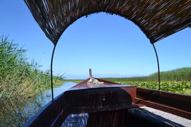 <strong>On the water: </strong>Small wooden fishing boats from the sleepy Montenegrin town of Virpazar are the perfect way to tune in to the lake and its surroundings.