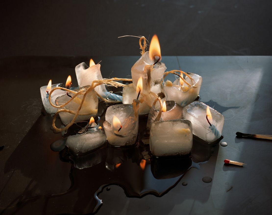 "Candles and Cubes" (2016) by Torbjørn Rødland