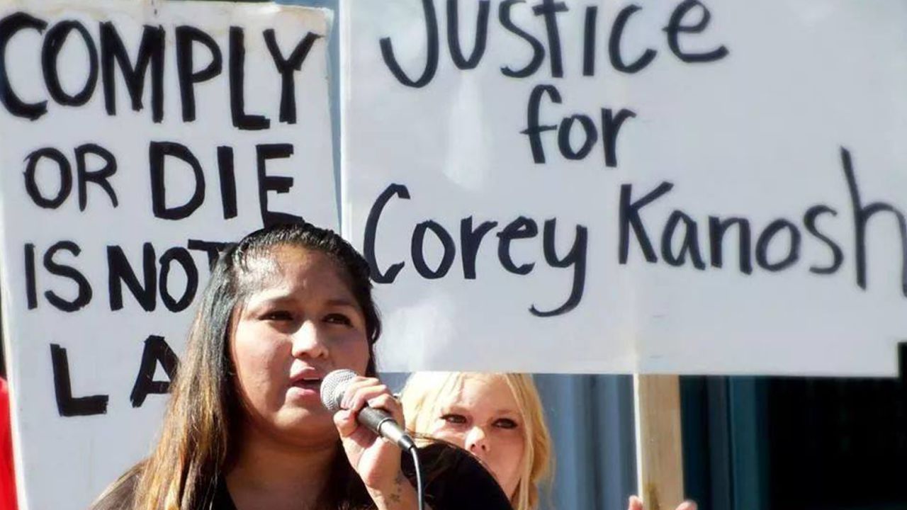 Marlee Kanosh says she has sought justice in her brother Corey's death.