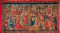 c. 1520
Wool, silk
Musée national du Moyen Âge -- Thermes de Cluny