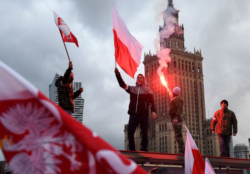 Protesters Disrupt Poland Independence Day Events | CNN