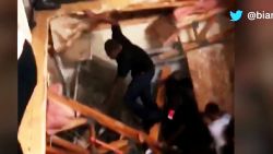 floor collapse college party 