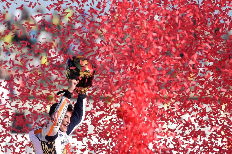 MotoGP: Marc Marquez Becomes Youngest-ever 4-time World Champion | CNN