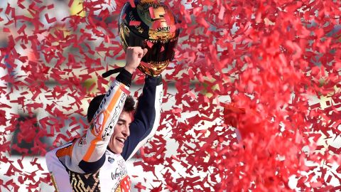 Spain's Marc Marquez has dominated MotoGP since winning his maiden premier class title in 2013.