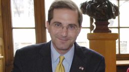 Alex Azar, then-Deputy Health and Human Services Secretary, at a press conference in 2006.
