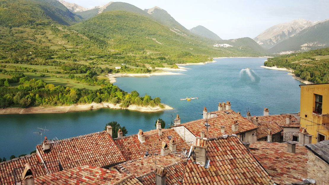 Lake Barrea is one of seven beautiful lakes in the region.