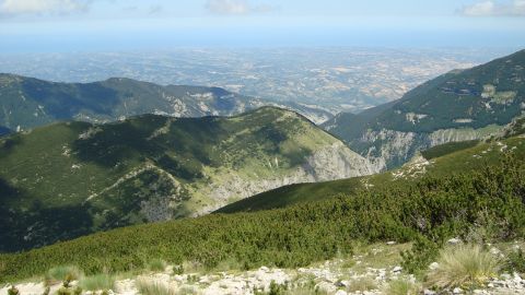 Abruzzo is known as the "green region of Europe," due to parks like Majella National Park.