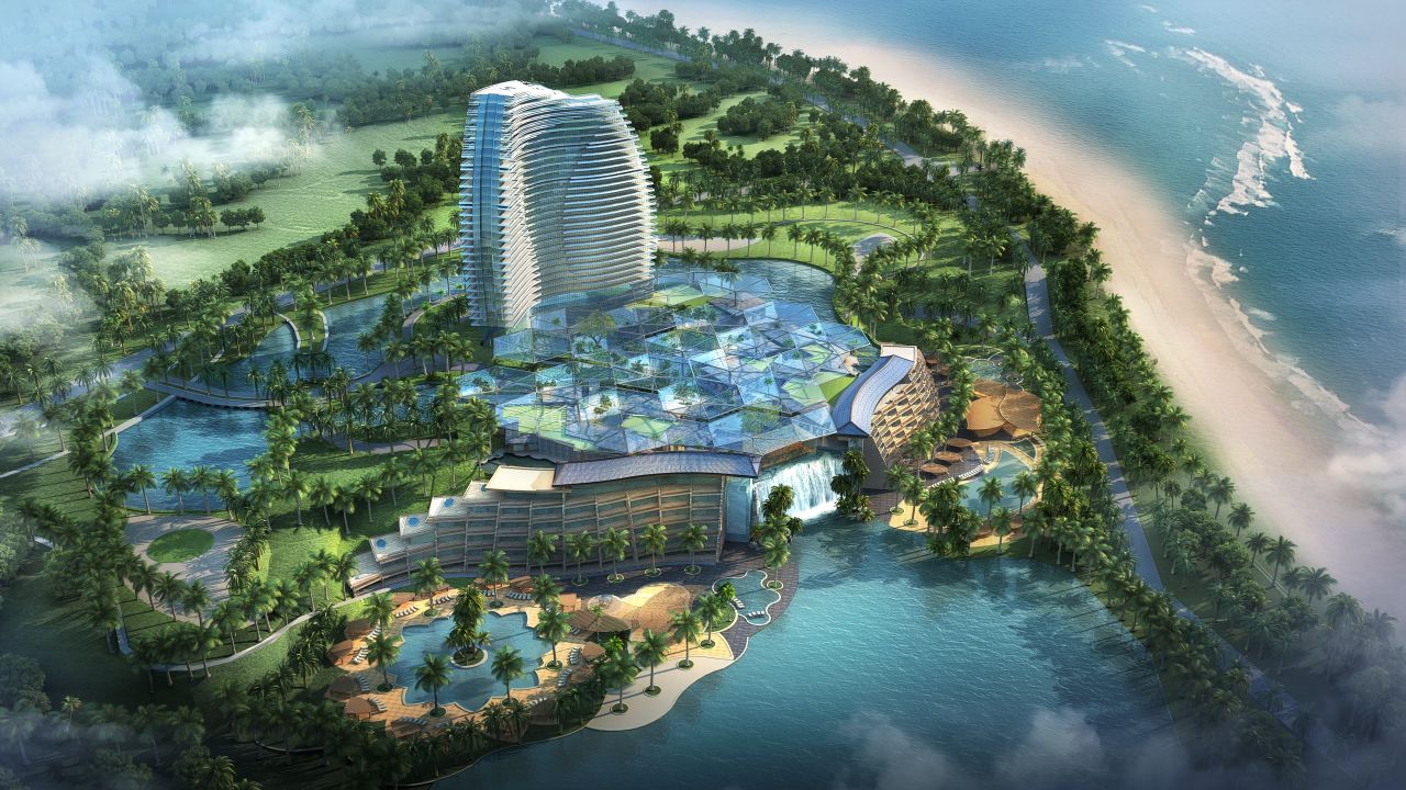 Paramount Boao, a five-star Hainan hotel designed by YWS Design & Architecture's Mike Stewart.