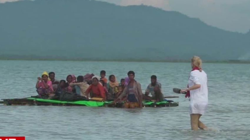 Rohingya Muslims risk lives to flee Myanmar Ward pkg_00023305.jpg