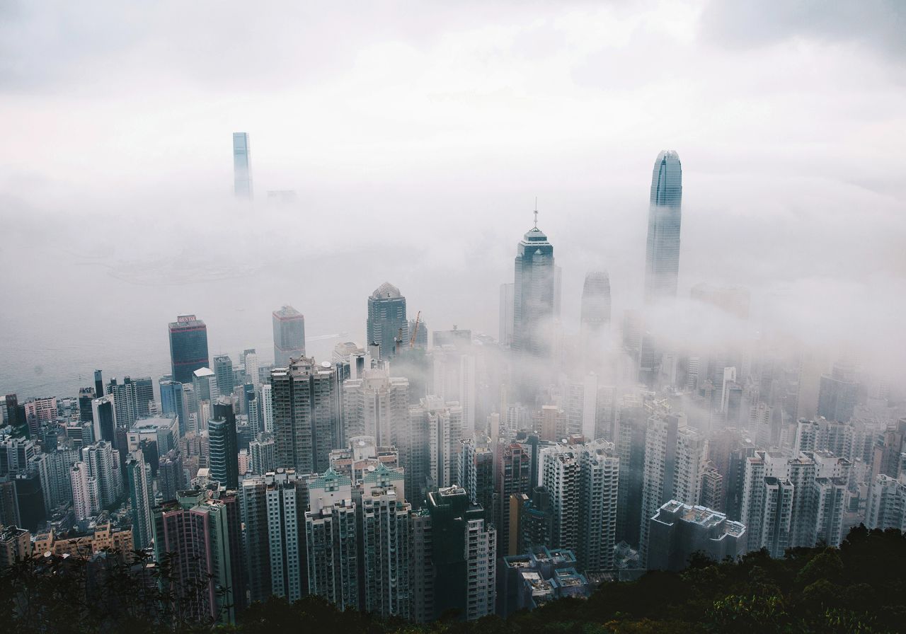 <strong>Elaine Li: </strong>An urban explorer, Li is always discovering new angles and perspectives on common scenes. "The Peak" captures the famous skyline covered in fog. <br />