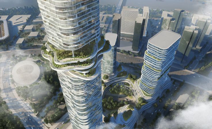 The tower Empire City, will be built in Vietnam's Ho Chi Minh City. 