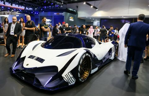 A new-look concept of the Devel Sixteen is unveiled on the first day of the Dubai International Motor Show 2017. The motor company aims to hit 300mph with the vehicle when it begins testing. <br /><br />So how did the motor industry get here? The term "production car" is not well defined, but here are a few of the fastest production cars in the supercar era, and contenders for the 300mph crown.