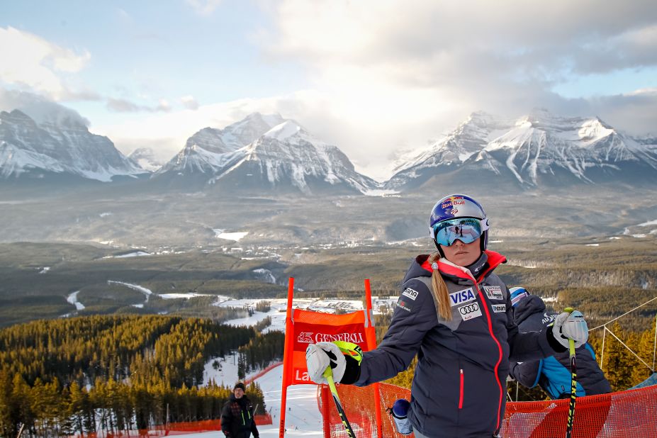 Lake Louise is one of Canadian skiing's crown jewels -- and it's also a favorite of U.S. ski great Lindsey Vonn.