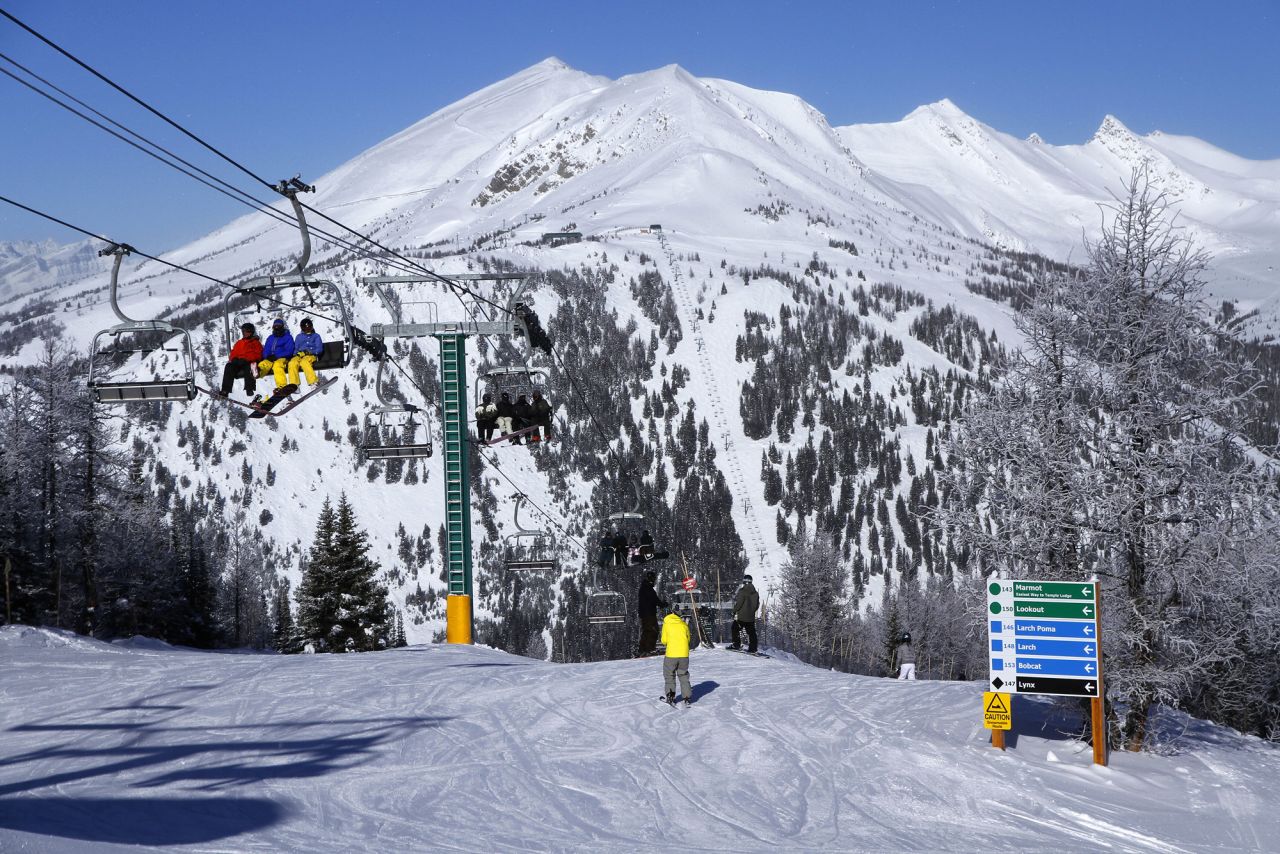 The resort's design is unique in that there are runs for all abilities off the top of each of the 10 lifts. 