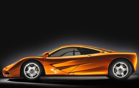The 1990s' defining supercar, the F1 screamed luxury, from its gold-lined engine bay to the "look at me" center aligned driver's seat. All these features were grounded in performance, however, and the F1 could hit 240.1mph with the rev limiter removed. In a game of incremental gains, the McLaren held the production car speed record for a whopping 8 years between 1998 and 2005.