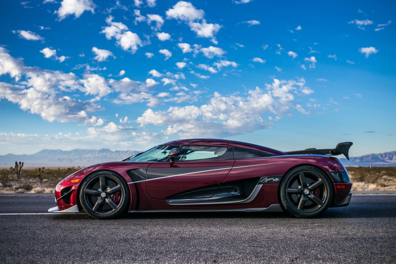 It hasn't yet been verified by Guinness World Records, but the Koenigsegg Agera RS is now the fastest production car in the world. It clocked a two-way average speed of 277.9mph across an 11 mile stretch of Nevada highway on November 4, claiming a raft of other titles in the process, including 0-400kmph in 33.29 seconds. The Agera RS's top speed on one run hit a staggering 284.6mph according to the manufacturer.