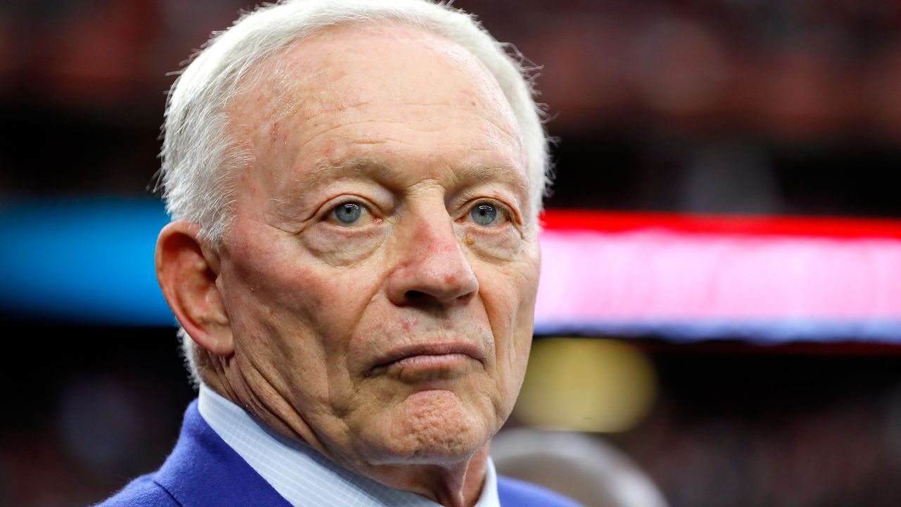 HOUSTON, TX - FEBRUARY 05: Dallas Cowboys owner and new Hall of Fame inductee Jerry Jones looks on prior to Super Bowl 51 between the Atlanta Falcons and the New England Patriots at NRG Stadium on February 5, 2017 in Houston, Texas.  (Photo by Kevin C. Cox/Getty Images)