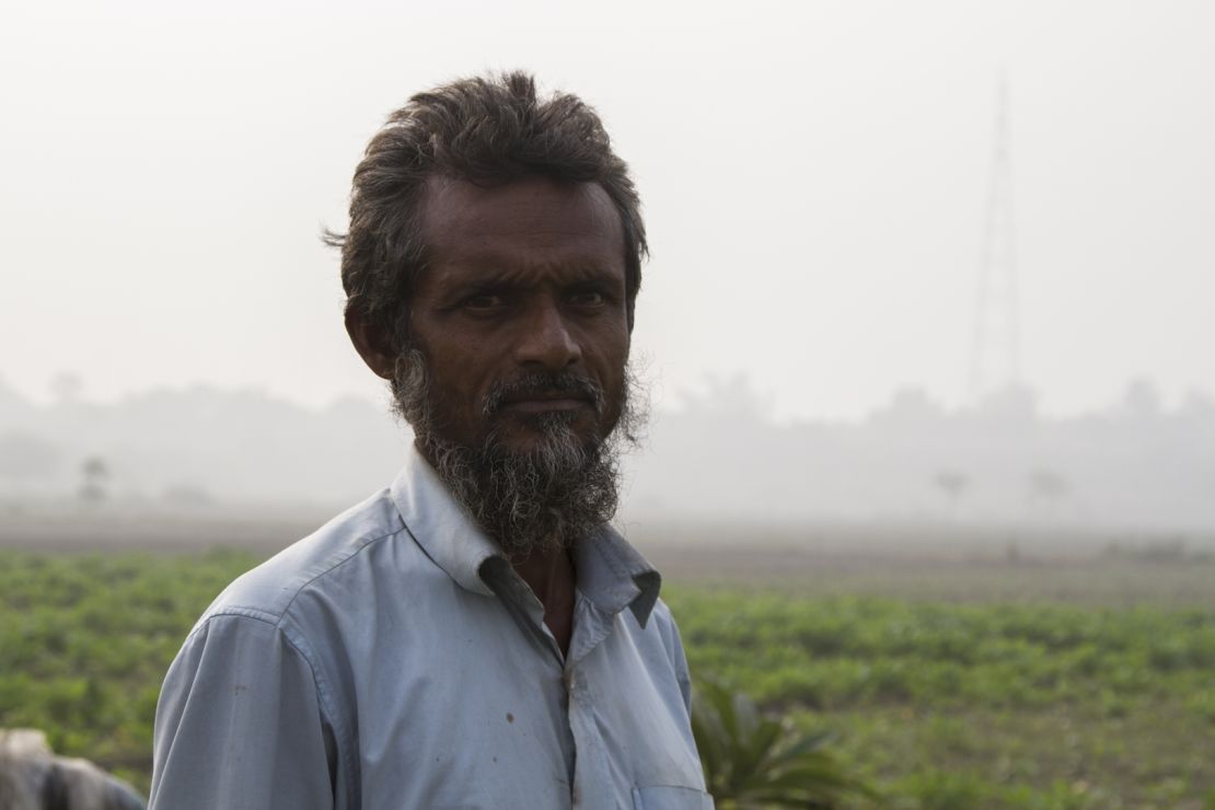 "Where can we go? It's people like us that suffer," says Mohammed Najeeb, a small scale farmer who lives in a slum along the banks of the Yamuna River.