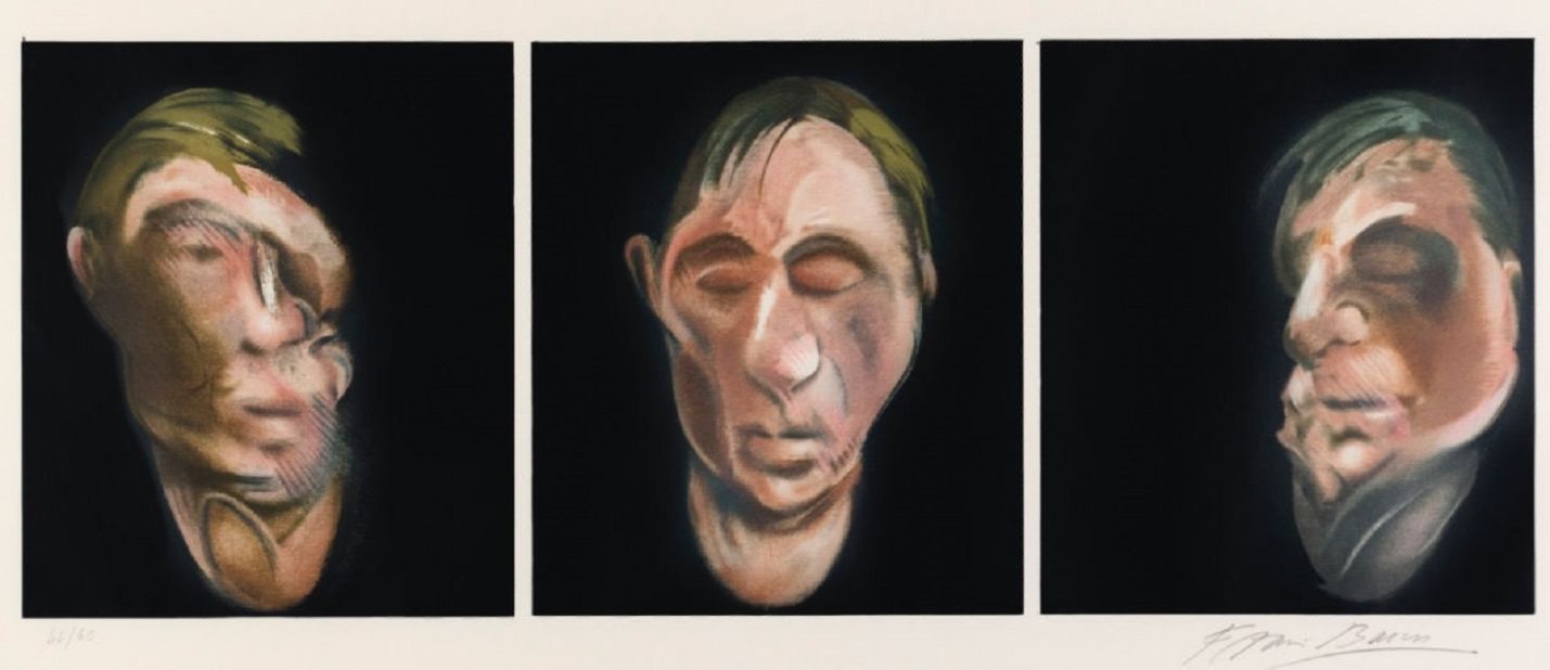 One of the Francis Bacon pieces on show at the exhibition.