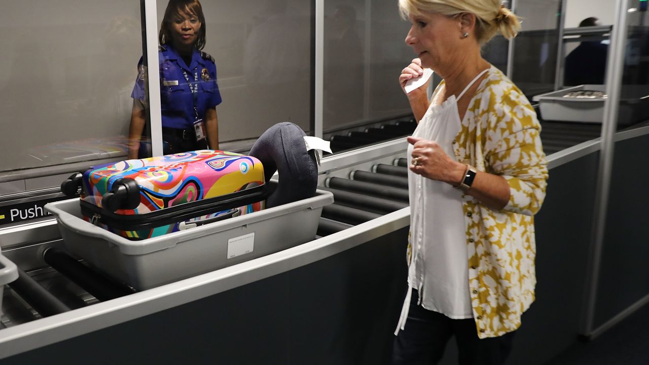 If you fly on actual holidays, you may have a much easier time going through security.