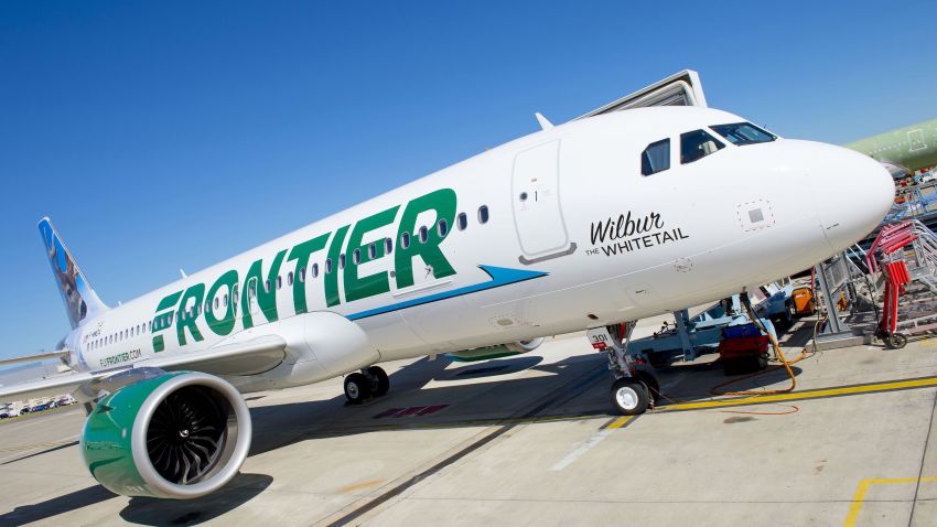 frontier airlines first a320neo